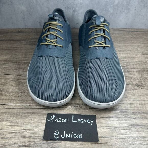 Olukai~Men’s~”Nohea Moku” Gray Slip On Tieless Comfort Walking Shoes~Size 11M - Picture 3 of 8